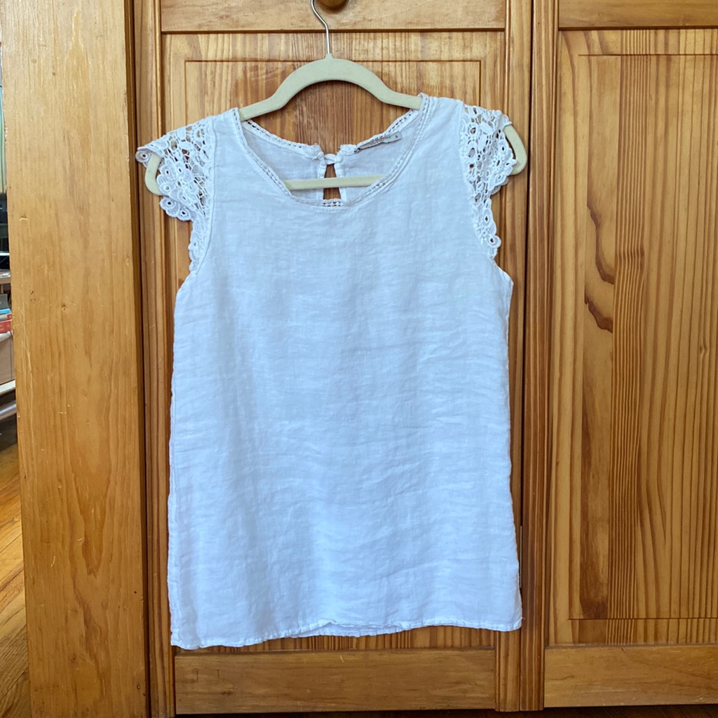 Vintage Italian Linen Top